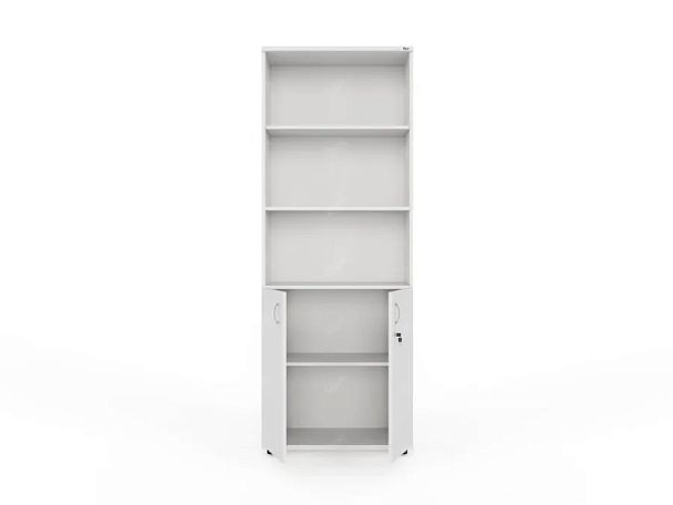 ЛАЙТ / LIGHT RLG037-70x35 Шкаф комбинированный 70x35x183 Белый - Вид 2