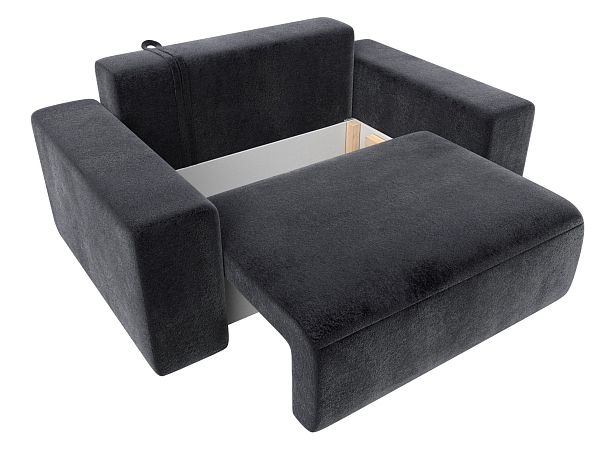 Кресло Лига-036 НПБ Велюр серый - Вид 7