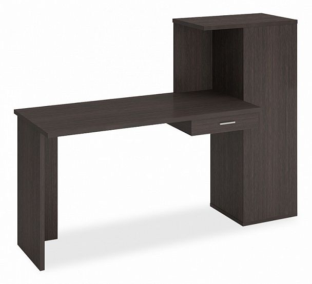 Стол письменный Домино Lite СКЛ-ПРЯМ130+ШК Венге - Вид 1