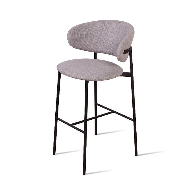 Стул барный Adele, рогожка wellton 912, серый - Вид 4