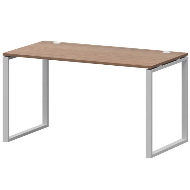 Стол на металлокаркасе АМ.О-004.60 Орех/Белый 1600x600x760 Арго-М - Вид 1