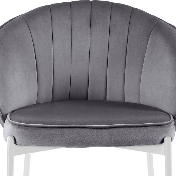 Комплект полубарных стульев Миэль серый/белый, 3 шт. - Вид 7