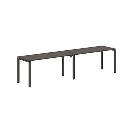 Стол 2-х местный EUWST 3167 Мокко/Мокко 3126х670х750 EDIS - Фото предпросмотра