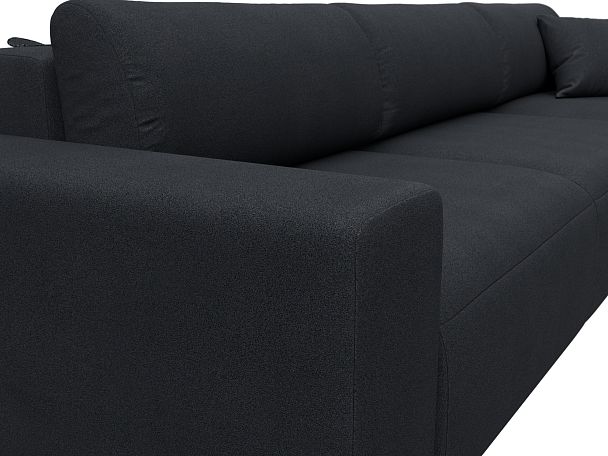 Диван угловой Лига-036 НПБ Классик Лонг правый угол Искусственная замша серый - Вид 4