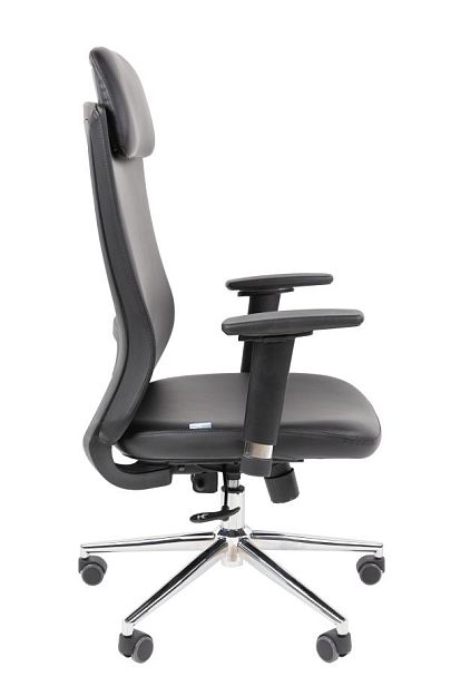 Офисное кресло Chairman 500LUX Россия экокожа черный - Вид 3