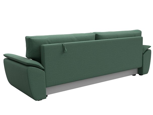 Диван прямой Нэстор Лайт Рогожка зеленый - Вид 7