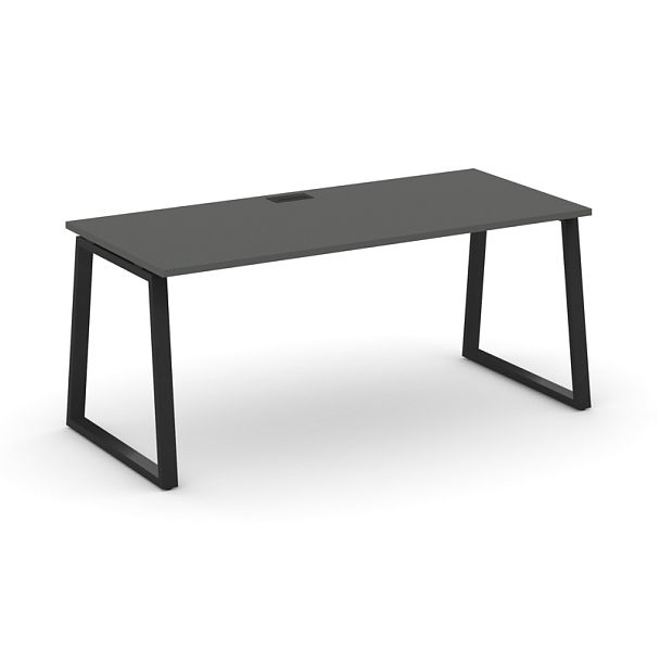 Style Project Direct Direct Стол письменный SN-6T1.SR-014.M Антрацит/Металл Черный 1580*700*750 - Вид 1