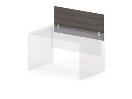 АККОРД/ACCORD RAC128-78x2 Экран к столам со струбцинами 780х16х350 Дуб Термо - Фото предпросмотра