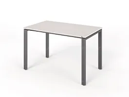 ЛАЙТ / LIGHT RLG014-12x7 Прямоугольный стол 120x70x75 Дуб Молочный - Фото предпросмотра