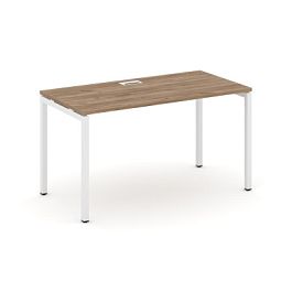 Стайл Проджект Стол письменный SN-6P.SP-005 Дуб Табак/Металл Белый 1780*600*750 - Фото предпросмотра