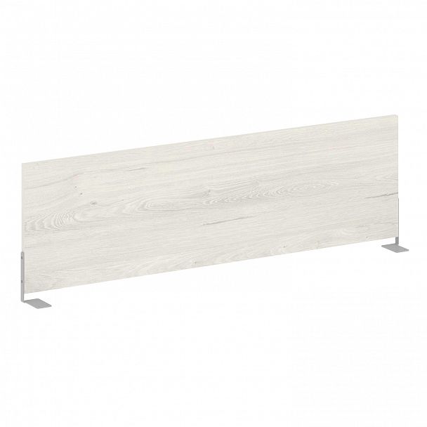 Экран боковой "Metal System" Б.ЭКР-120 дуб наварра/серый - Вид 1