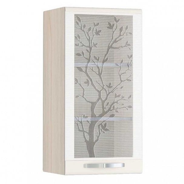 Шкаф-витрина "Графит" 74.04 - Вид 1