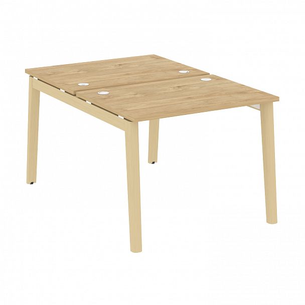 Рабочая станция "Onix wood" OW.D.RS-2.1.7 тиквуд светлый/дуб светлый - Вид 1