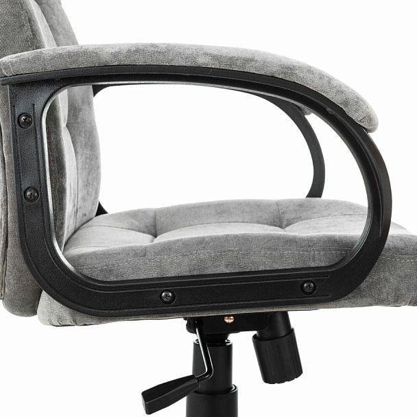 Кресло офисное CH-002, ткань, серое, 1973992 - Вид 8