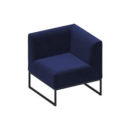 Секция угловая Мейджик / Magic Mg/ygl ткань синяя VL 26 - Фото предпросмотра