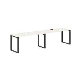 Стол 2-х местный EQWST 3167 Ясень Траун/Мокко 3126х670х750 EDIS - Фото предпросмотра