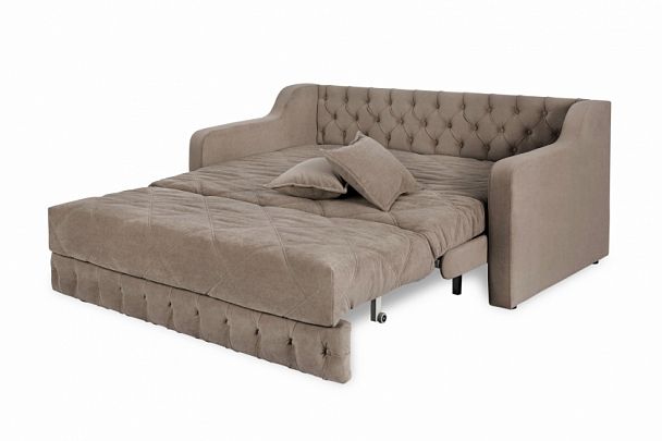 Диван-аккордеон «Римини» с боковинами, 1,2 коричневый - Вид 3