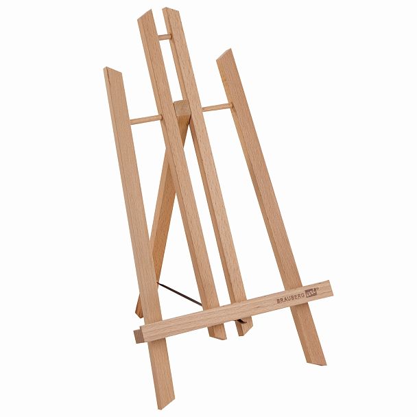 Мольберт настольный из бука 21х26х36 см, высота холста до 40 см, лакированный, BRAUBERG ART CLASSIC, 192254 - Вид 4