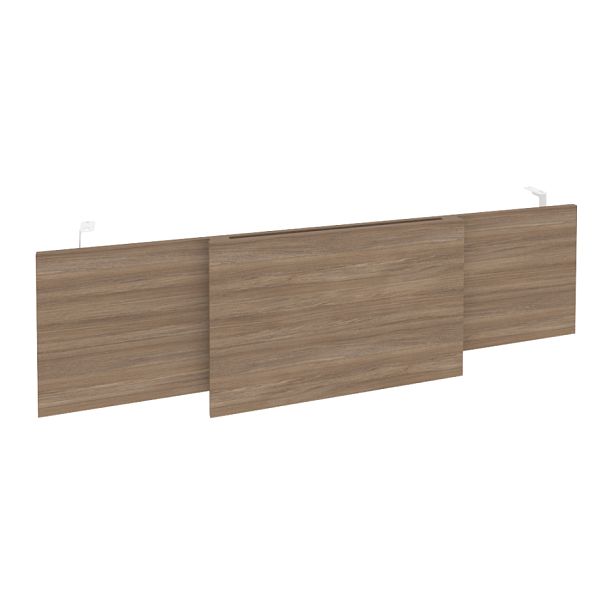 Onix Direct Царга стола руководителя O.M-CSR-5 Дуб аризона/Белый металл 1540*450*54 - Вид 1