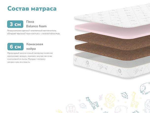 Матрас Димакс Спортсмен 70х120 - Вид 2