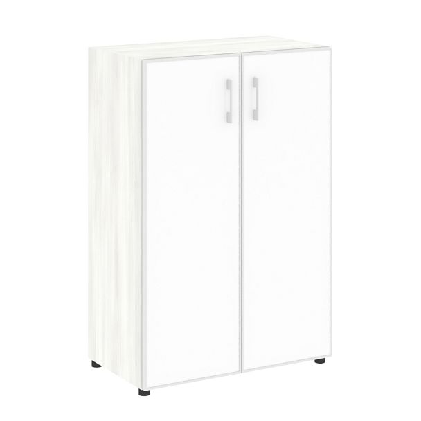 Yalta Шкаф LT.ST 2.4-R white Снежная патина/Стекло white 800*431*1195 - Вид 1