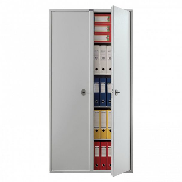 Шкаф металлический для документов AIKO "SL-185/2", 1800х920х340 мм, 2 отделения, 85 кг - Вид 3