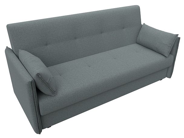 Диван-книжка Лига-018 Рогожка серый - Вид 5