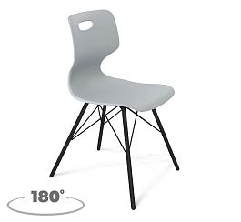 Стул SHT-ST58/S370VP a5-7 серый/черный муар - Фото предпросмотра