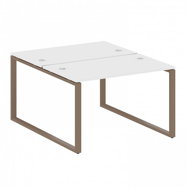 Рабочая станция "Metal System" БО.РАС-СП-2.2 белый/мокко - Вид 1