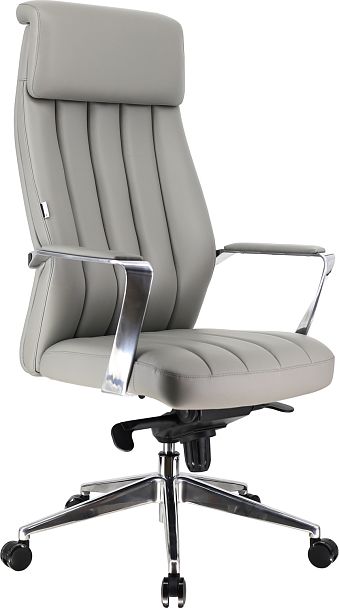 Премиум кресло Everprof Tokyo (Токио) Экокожа Серый - Вид 1