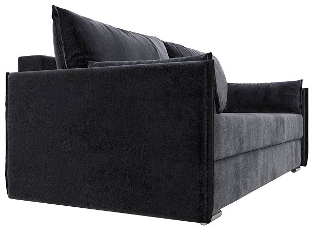 Диван прямой Сайгон Велюр серый - Вид 3