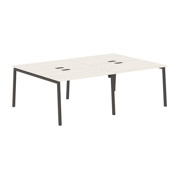 Стол 4-х местный ELWST 2316 Ясень Траун/Мокко 2326х1606х750 EDIS - Вид 1