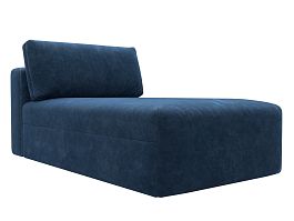 Модуль канапе Лига-060 НПБ Велюр синий - Фото предпросмотра