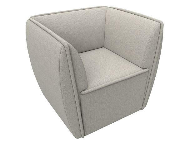 Кресло Бергамо Рогожка бежевый - Вид 5