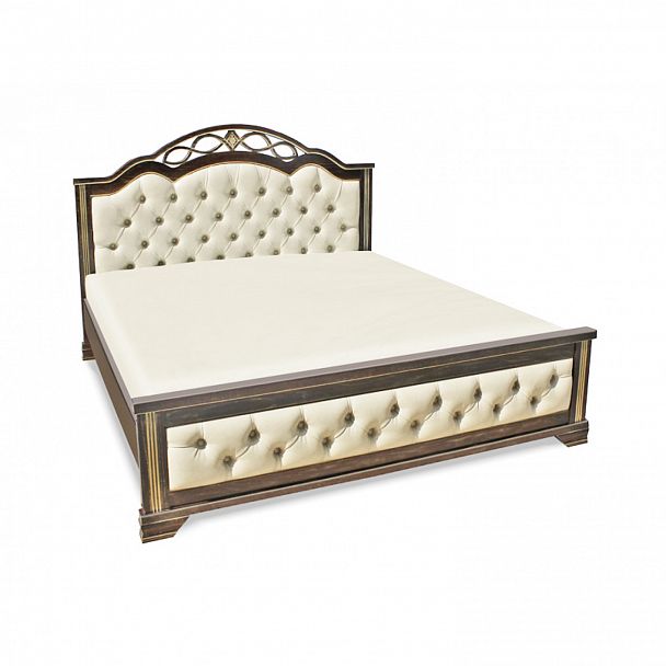 Кровать "Лаура 200" сосна - Вид 1