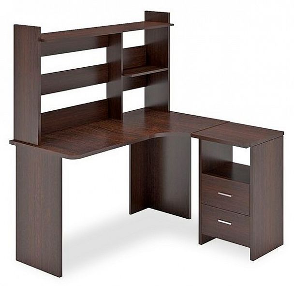 Стол компьютерный Домино Lite СКЛ-Угл130+НКЛ-130 - Вид 1