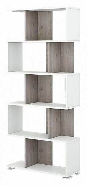 Стеллаж Домино нельсон СЛ-5 Белый/Нельсон - Вид 1