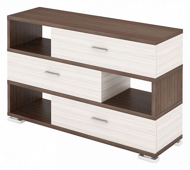 Тумба комбинированная СБ-40/3 Карамель/Шамони - Вид 1