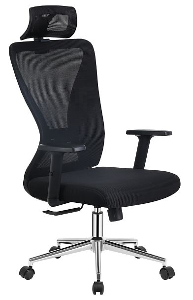 Кресло Everprof Joy Сетка Черный - Вид 1