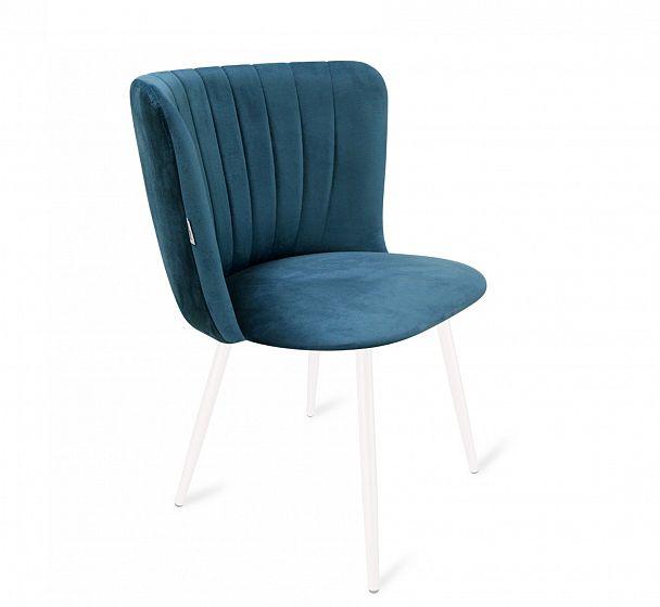 Стул Sheffilton SHT-ST36-1/S95-1 тихий океан/белый муар - Вид 1