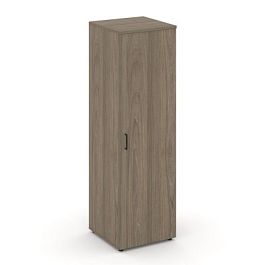 Стайл Проджект Гардероб узкий глубокий SN.GB-002 Вяз Благородный/Черный Ручки 600*600*1982 - Фото предпросмотра