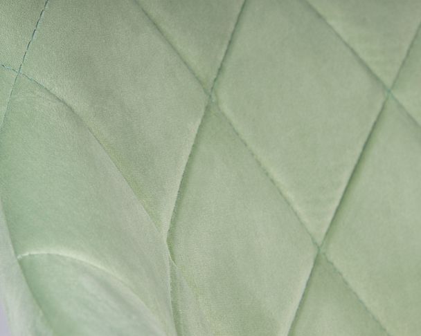 Стул барный DOBRIN LOGAN BLACK (мятный велюр (MJ9-87)) - Вид 8