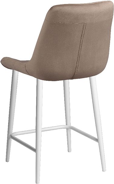 Комплект полубарных поворотных стульев Эйден, Confetti latte/белый, 2 шт. - Вид 6