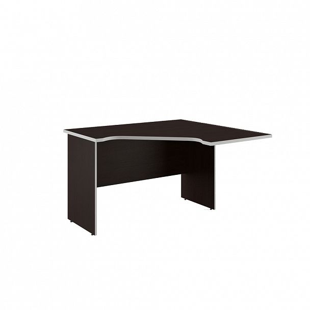 Рабочая станция правая Swift 120x120x75 тёмный дуб - Вид 1
