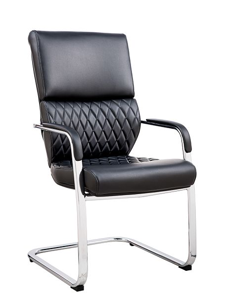 Кресло Everprof President  CF Экокожа Черный - Вид 1