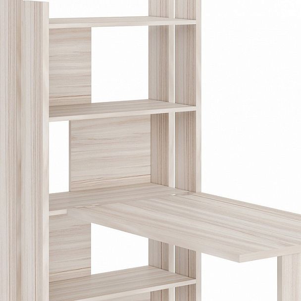 Стол компьютерный Домино Лайт СТЛ-ОВ+С100Прям без тумбы Карамель - Вид 4