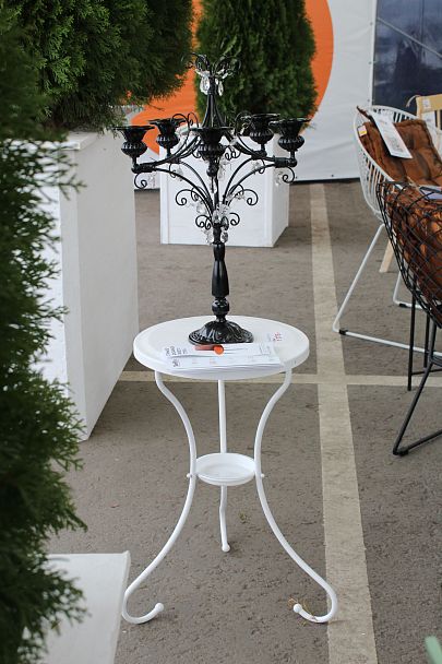 Столик журнальный Sheffilton SHT-CT10-1 белый муар - Вид 6