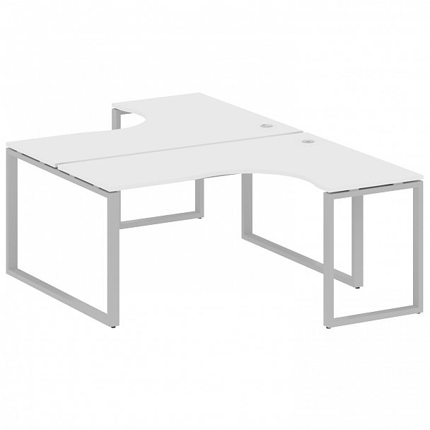 Рабочая станция "Metal System" БО.РАС-СА-2.4 белый/серый - Вид 1