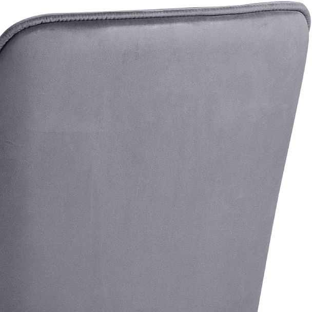 Комплект барных поворотных кресел Мони К, темно-серый H-15/черный, 2 шт. - Вид 11