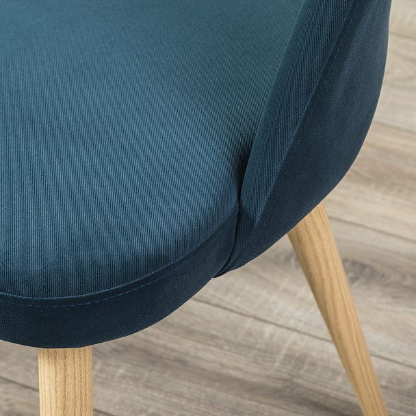 Стул Lars Diag blue/нат.дуб - Вид 15